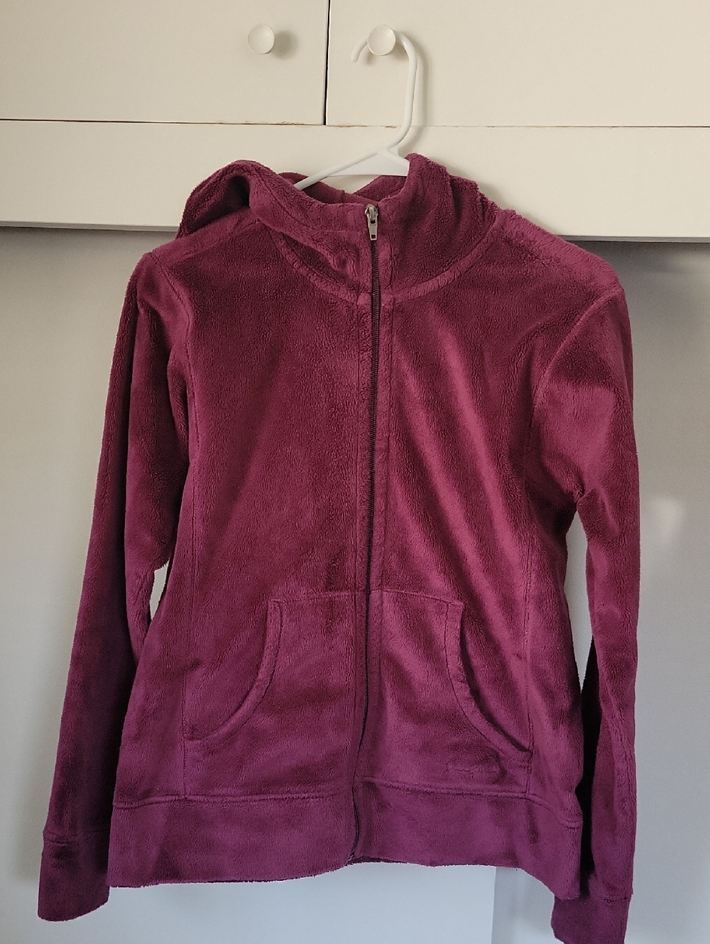 Patagonia Purple Full Zip Fleece Hoodie